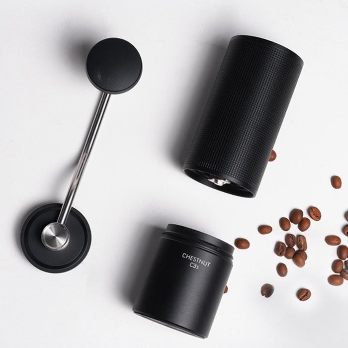 terbaru  grinder kopi timemore chestnut c3s - c3s pro coffee grinder s2c burr ready