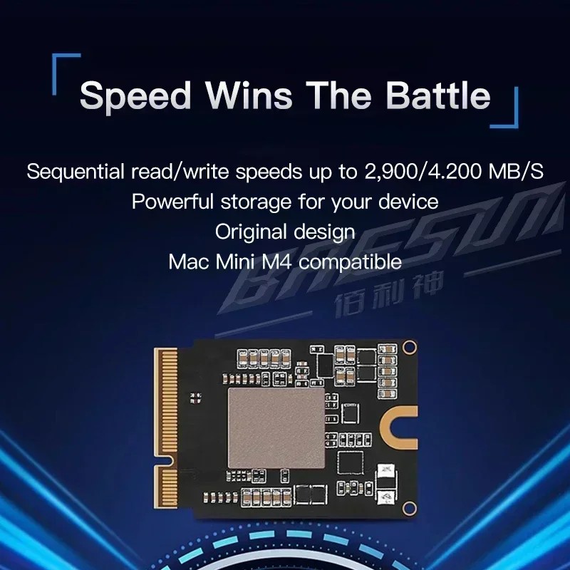 Solid State Drive Kit 1T/2T For Mac Mini M4 Ssd Capacity Upgrade K6B2/Sd New Particles Upgrade