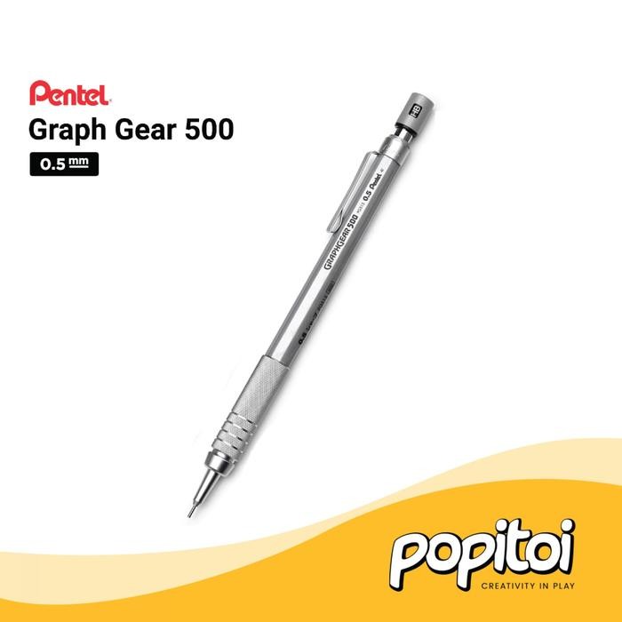 

No.OneBest- Pentel Graph Gear 500 Mechanical Pencil 0.3 0.5 0.7 0.9 mm GraphGear