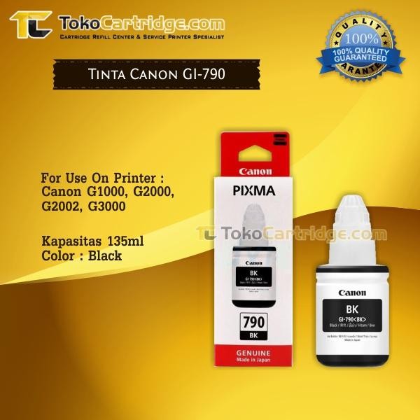 

No.OneBest- Tinta Original Canon GI-790 GI790 790 Black 135ml