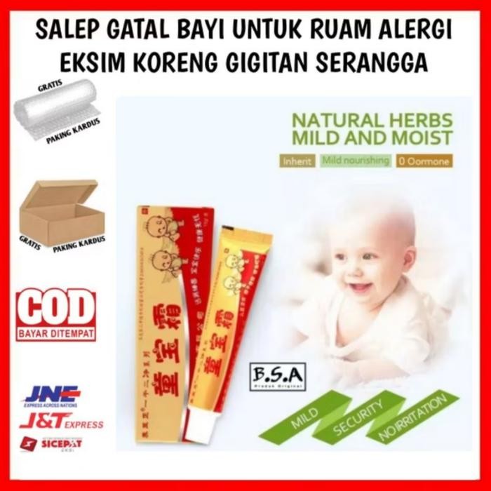 SALEP BAYI OBATI GATAL DAN GIGITAN NYAMUK