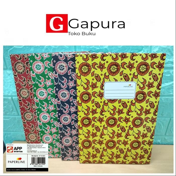 

No.OneBest- BUKU FOLIO PAPERLINE 100 LEMBAR