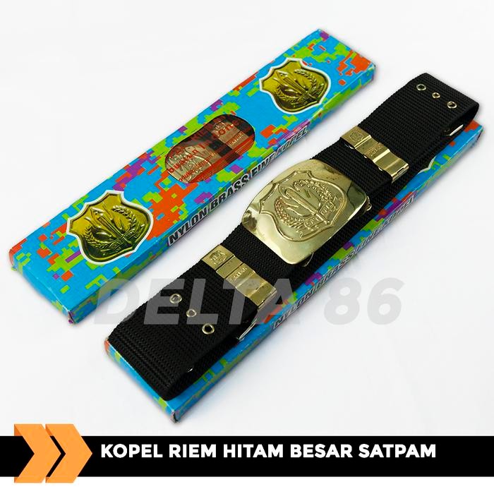 Terbaru Kopel Riem Security Satpam Pdh Pdl Hitam Ready