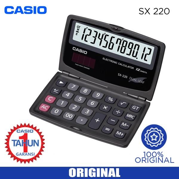 

Kalkulator Casio Sx 220