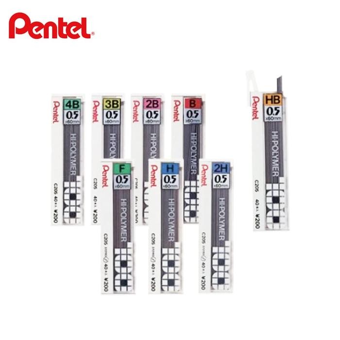 

No.OneBest- Pentel Hi-Polymer Leads / Isi Pensil Mekanik Pentel