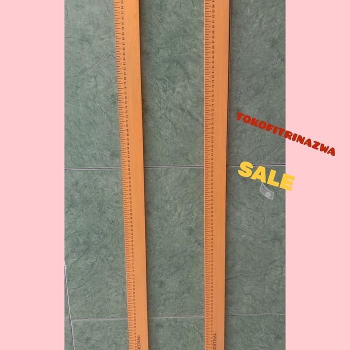 

No.OneBest- Penggaris PAPAN (DARI KAYU) UK 1 METER