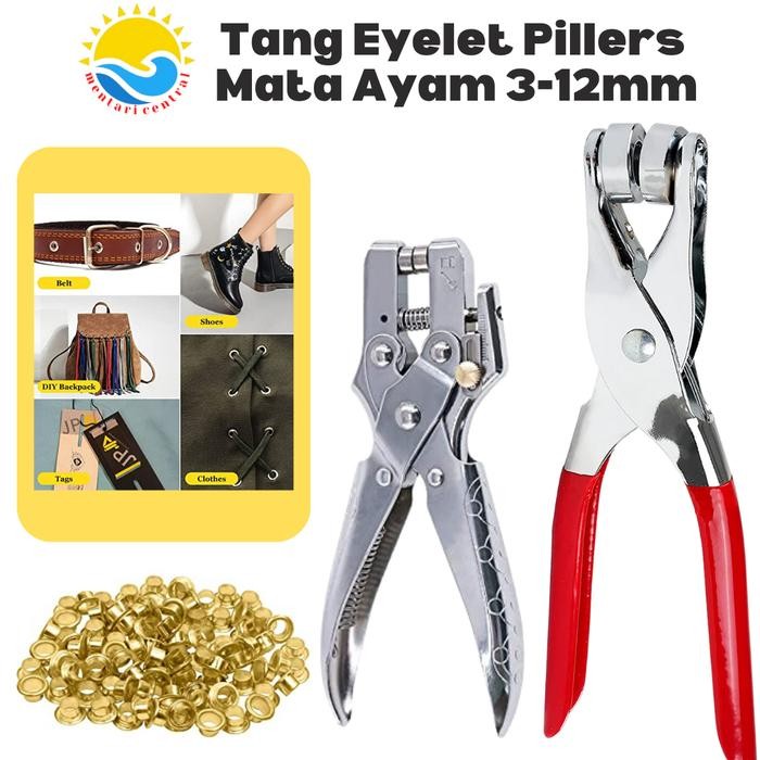 

No.OneBest- Tang Pres Eyelet / Mata Ayam Tang mata ayam 3-5mm dan 6 inchi