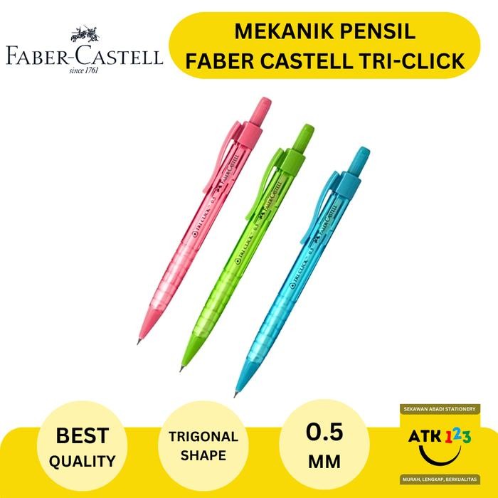 

No.OneBest- Mekanik Pensil / Mechanic Pencil Merk Faber Castell Tri-Click 0.5