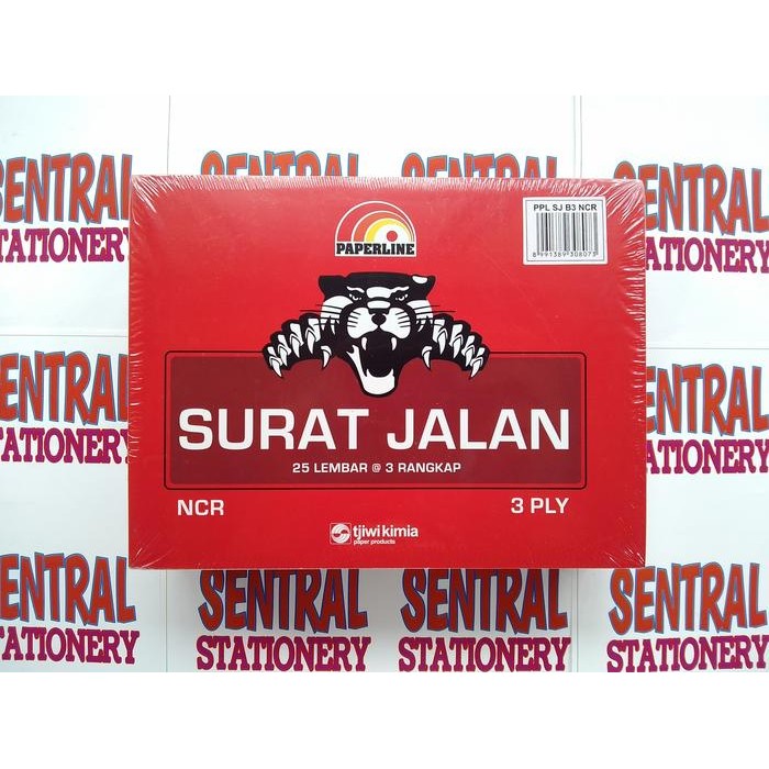 

No.OneBest- paperline surat jalan ncr 3 ply ppl sj b3 ncr