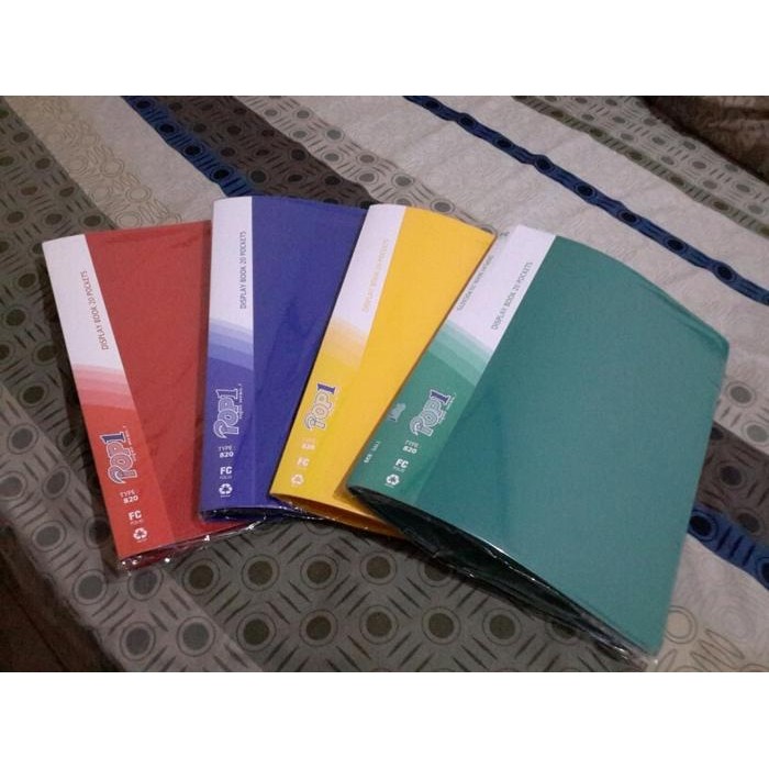 

No.OneBest- Clear holder / display book / dokumen keeper isi 20