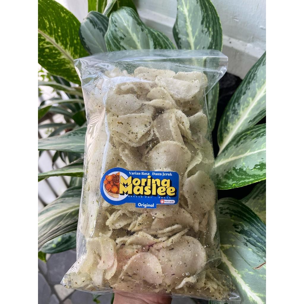 

Cemal Cemil Makyus Snack Moring Rasa Daun Jeruk Original Renyah Cimol Kering Cemilan Khas Dan 250Gr