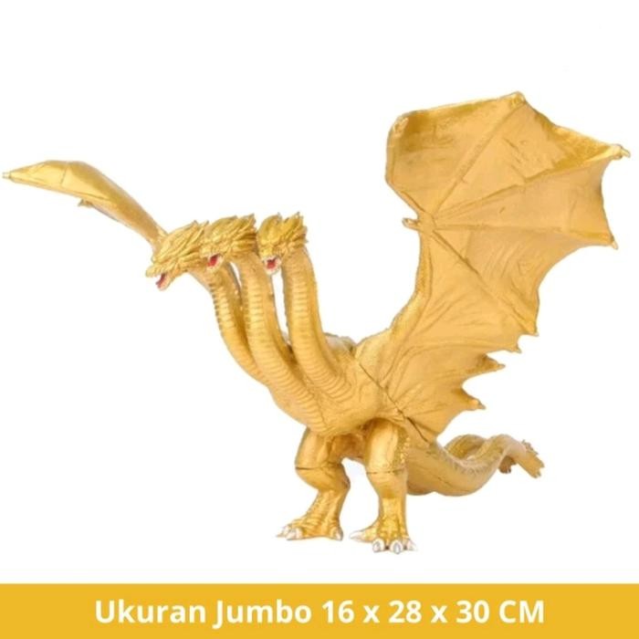 Godzilla Ghidorah King Of Monster Kaiju Dragon Naga Ghidorah