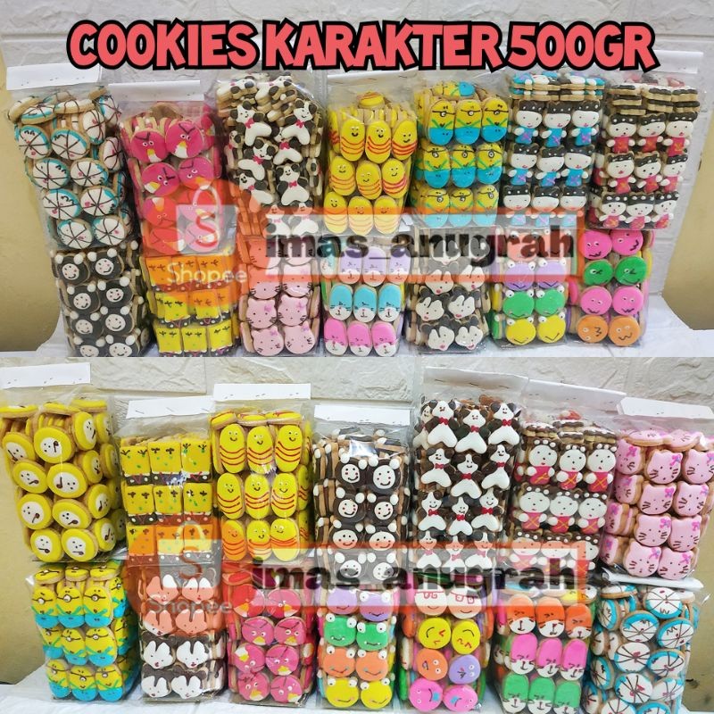 

Cemal Cemil Makyus Cookies Karakter 500Gr/ Kukis Karakter/ Kue Lebaran / Cookies