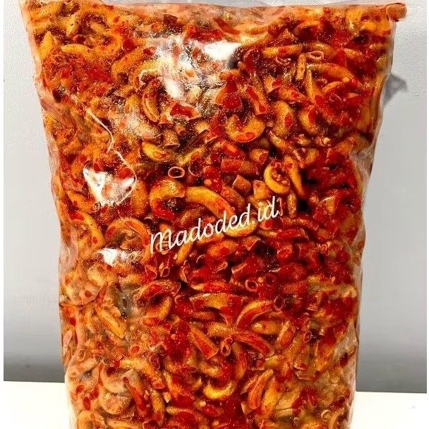 

Cemal Cemil Makyus Makaroni Bumbu Cikruh 500Gr / Makaroni Pedas Daun Jeruk Madoded