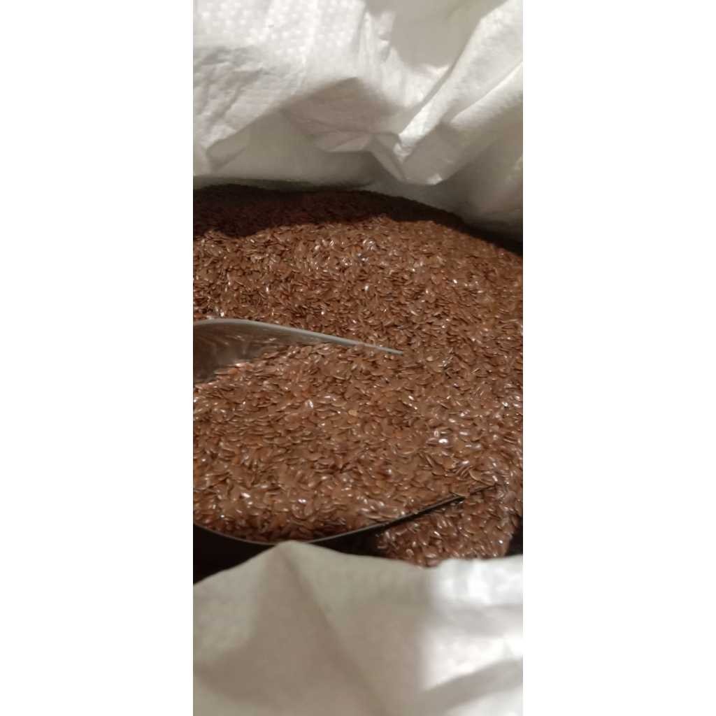 

Cemal Cemil Makyus Flaxseed Brown 1 Kg / Biji Rami 1 Kg Flax Seeds Coklat / Biji Rami Premium /Brown