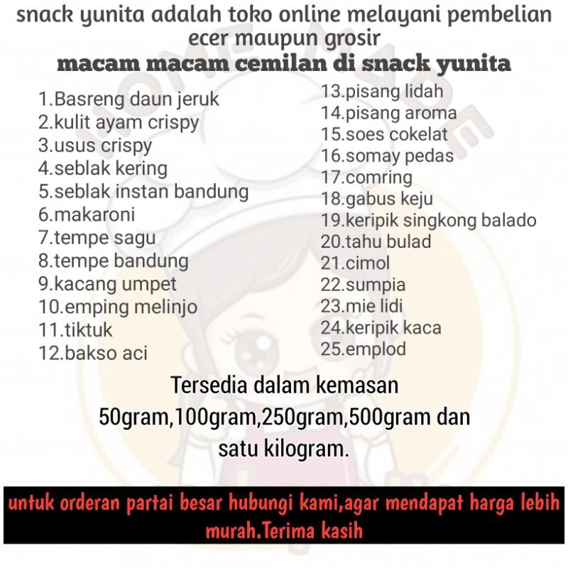 

Cemal Cemil Makyus Keripik Kulit Crispy Pedas Daun Jeruk 250 Gram