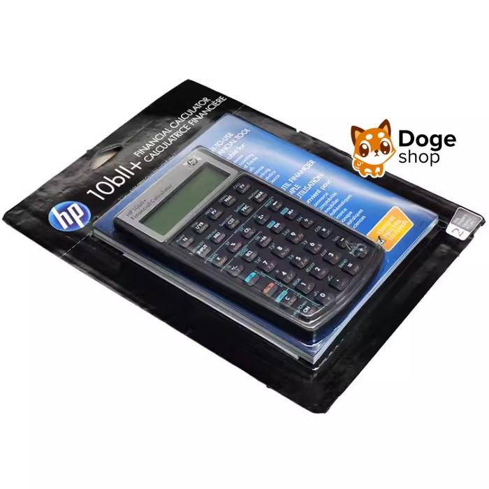 

Hp 10Bii+ Financial Calculator 10B 10Bii 10 B Ii + Plus Finansial Statistik Nw239Aa Hewlett Packard