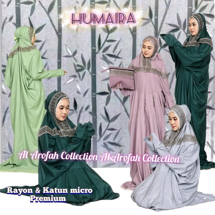 Modra- Mukena Terusan jumbo Dewasa Humaira Renda Tileu Mukenah lajuran Mukena Santri Rukuh Bordir