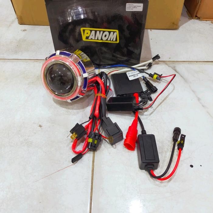 Projie Hid High Low 4 Inci Bohlam H1 55 Watt Projector Lensa 55 Watt 4 Inchi Jauh Dekat Projie Hid 4