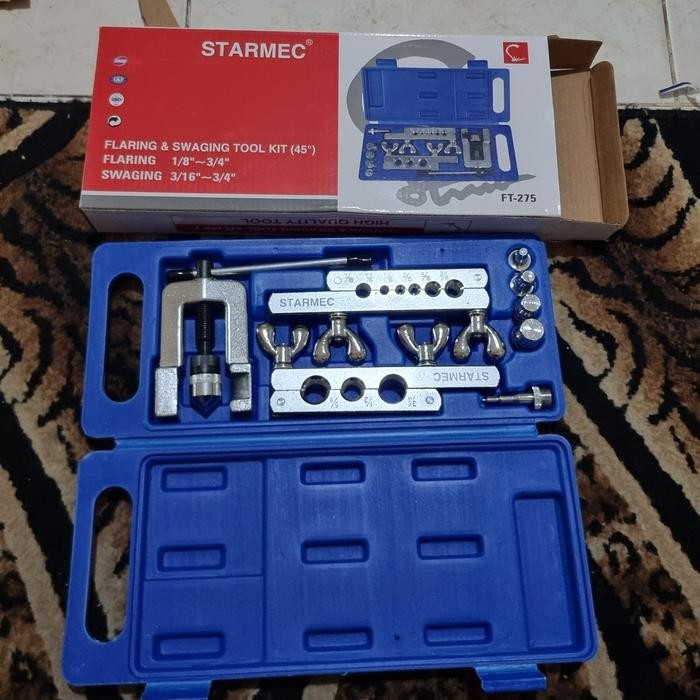 Flaring & Swaging Tool Kit (45) Merk Starmec Ft-275