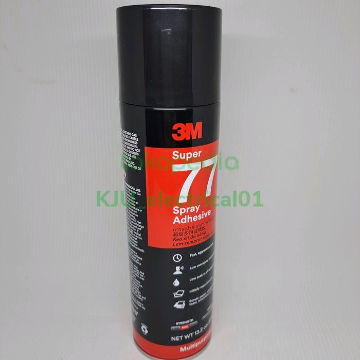 

3M Super 77 Spray Adhesive @ 375Gram #Gratisongkir