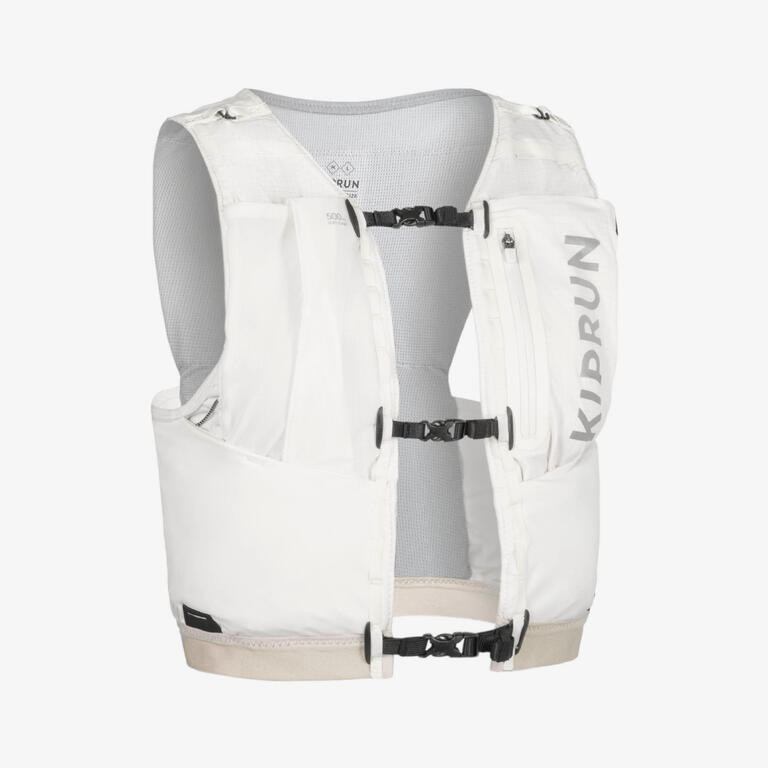 Decathlon KIPRUN Tas Lari Trail Competition Unisex - 5L - Putih - 8786243