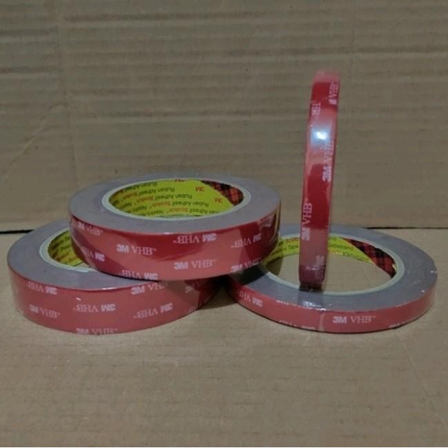 

Lem Talang Air Mobil Double Tape Super Kuat 3M Vhb Tape 4900 Abu-Abu Ukuran 12Mmx4,5M #Gratisongkir