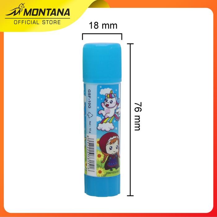 

Montana Glue Stick Fancy 10G 24 Pcs Excellent Adhesive Lem Batang Perekat Gsf-10 / 10Gr - Box