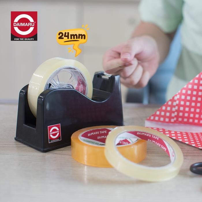 

[Dapat 6Pcs] Daimaru Stationery Tape 24Mm X 72 Yard #Gratisongkir