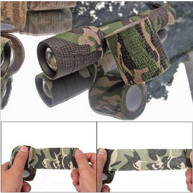 

Lakban Camo Bahan Kain / Camouflage Tape #Gratisongkir