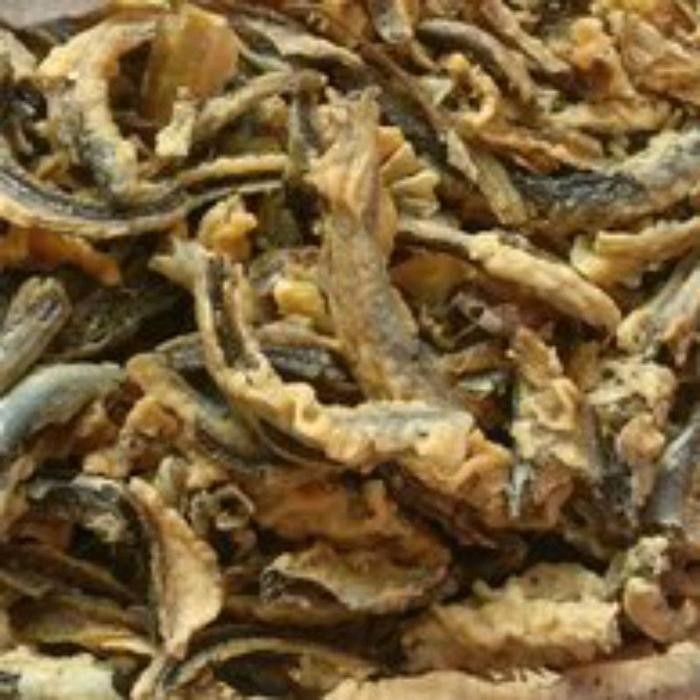 

Keripik Belut kemasan 1 kg Snacks Goreng Camilan Food Cemilan Kripik