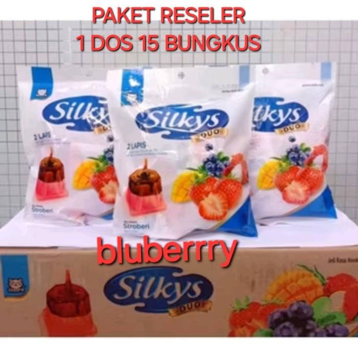 

[COD HARGA KAGET] [PAKET CUAN RESELLER] SILKY JELLY PUDING 2 LAYER (1 DUS 15 PAC @10 PCS) HALAL