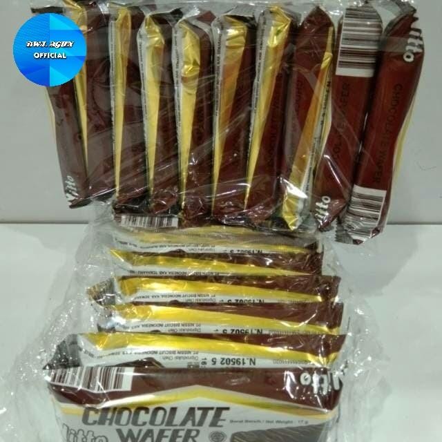 

Nitto Chocolate Wafer 10 Pcs x 17gr (1 Renceng) x 5 Renceng