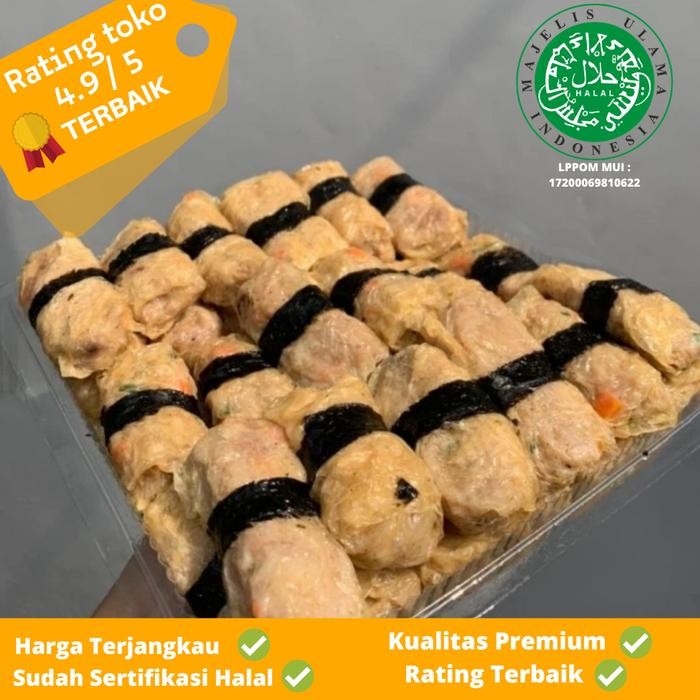 

HEKENG FROZEN / LUMPIA KULIT TAHU / SKIN TOFU ISI 50 PCS + SAUS