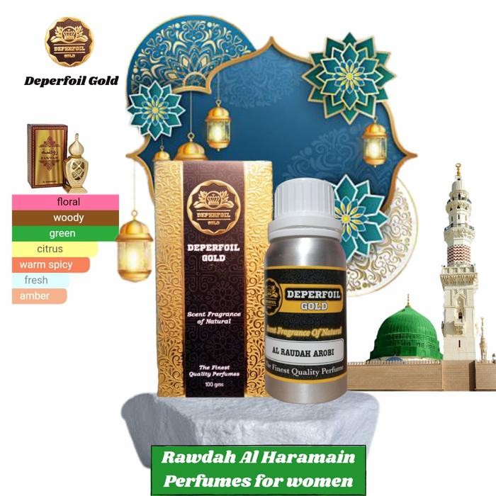Bibit Parfum RAUDHAH - ARRAUDAH - Parfum Al Raudhah 100 ml Non Alkohol