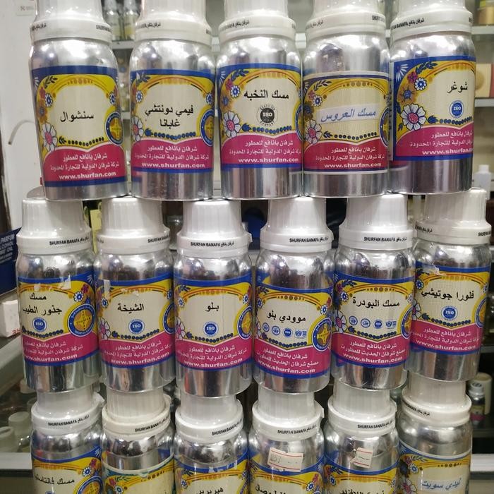 bibit parfum shurfan kaleng 100ml