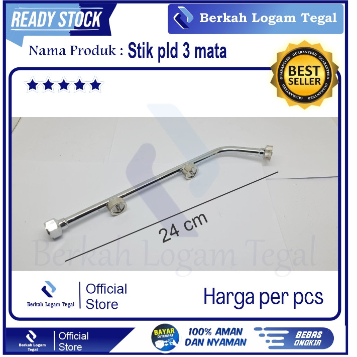 Nozzle Stik Pld 3 Titik Untuk Semprot Hama Dan Semprotan