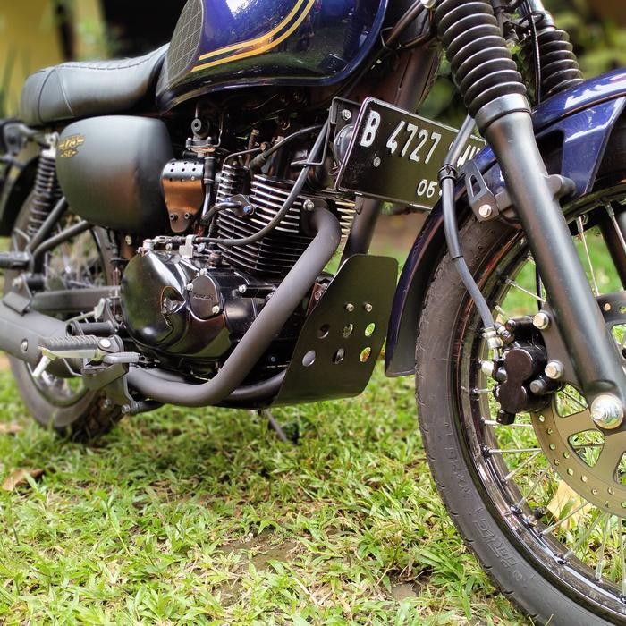 Skitplat Mudguard Engine Guard Kawasaki W175