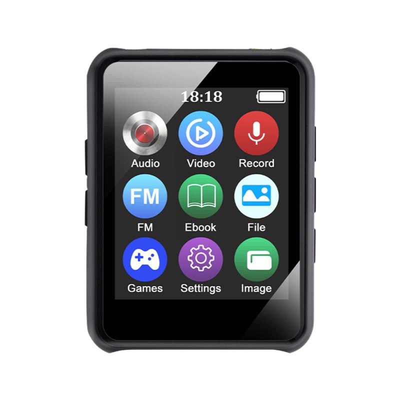 New MP3 Music Player Bluetooth Speaker Portable Mini MP4 Video Playback FM Radio Recording For Walkm