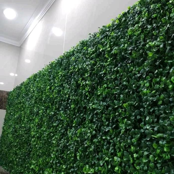 Murah.. Daun Sintetis Dolar Dolaran-Rumput Sintetis-Bunga Sintetis