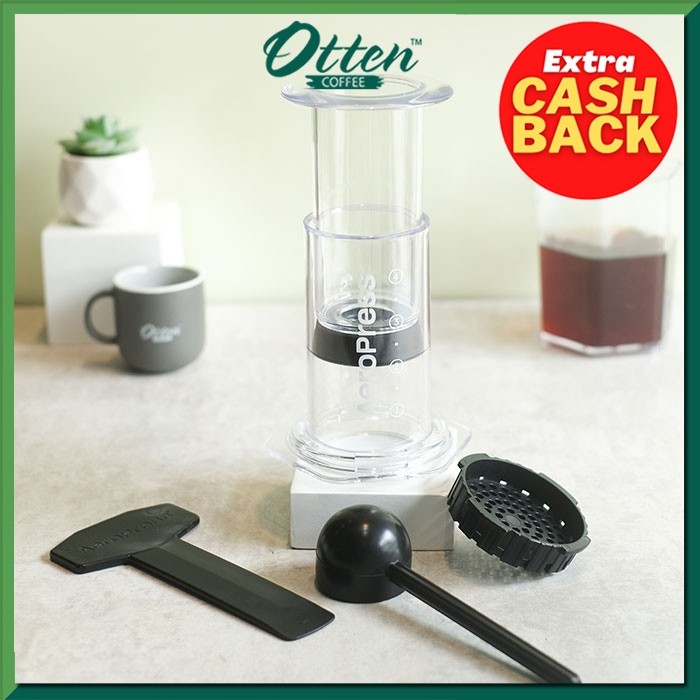 AeroPress - Clear Coffee Press - Alat Kopi Seduh Manual Press Brewer