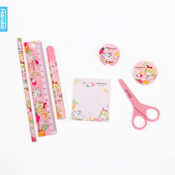 

MASIH READY MOKONYA STATIONERY SET 7 PCS 2350-2723 / PAKET ALAT TULIS ADINATA