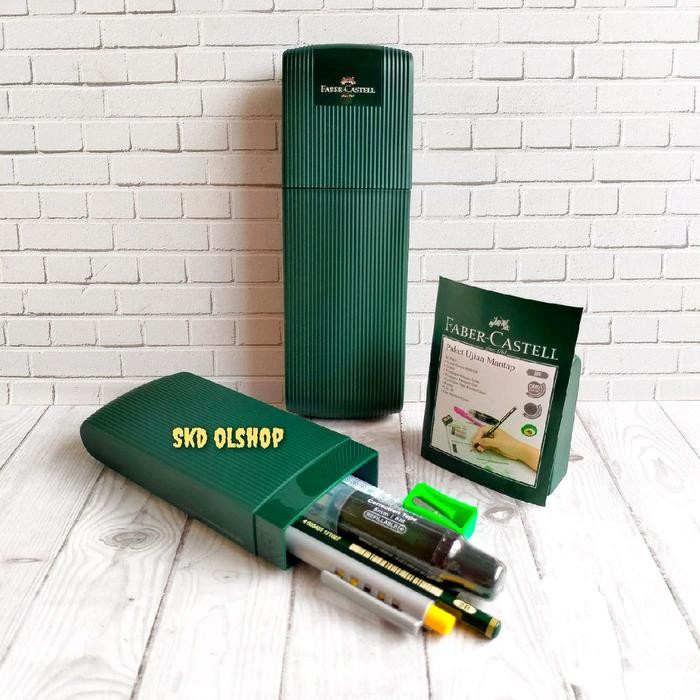 

PASTI MURAH FABER CASTELL EXAM SET MANTAP PAKET UJIAN TEMPAT PENSIL HIJAU