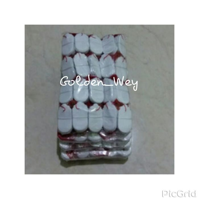 

LANGSUNG GAS.! LABEL GRAM / BANDROL PERHIASAN WARNA PUTIH BENANG MERAH