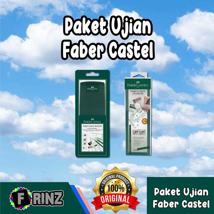 

STOK READY.! ATK ~ PAKET UJIAN FABER CASTEL 2B MANTAP DAN STANDAR