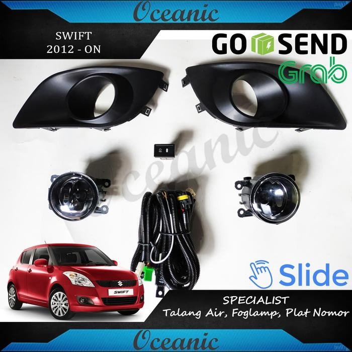 PREMIUM FOGLAMP LAMPU KABUT SUZUKI SWIFT 2012 2013 2014 2015 2016 2017 KACA