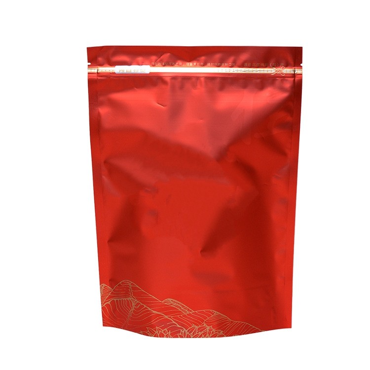 Big Red Robe Black tea Self sealing bag Wuyi Rock oolong Recyclable Sealing Packing Bag
