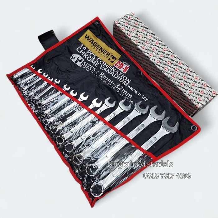 Kunci Ring Pas Set 8 - 32 Mm Wagener Kunci Ring Pas 14 Pcs Germany