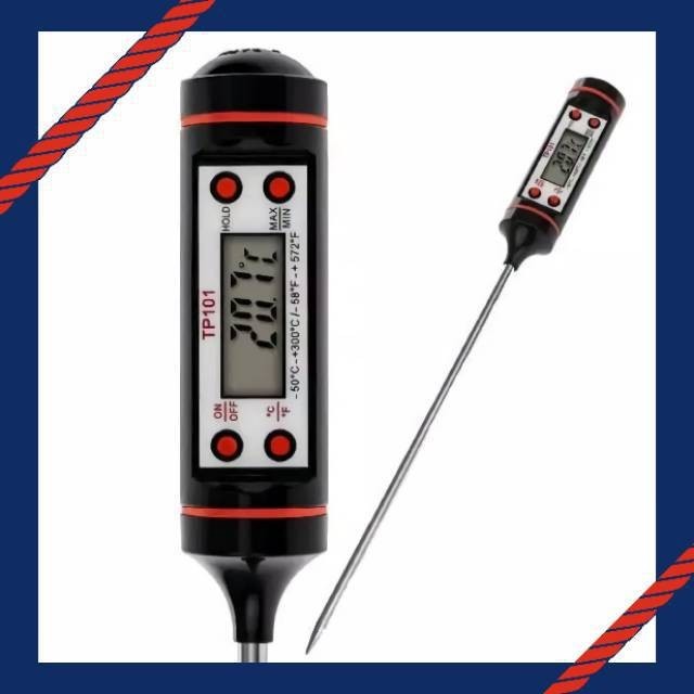 POPULER TERMOMETER KOPI PANAS DIGITAL ALAT PENGUKUR SUHU AIR MAKANAN