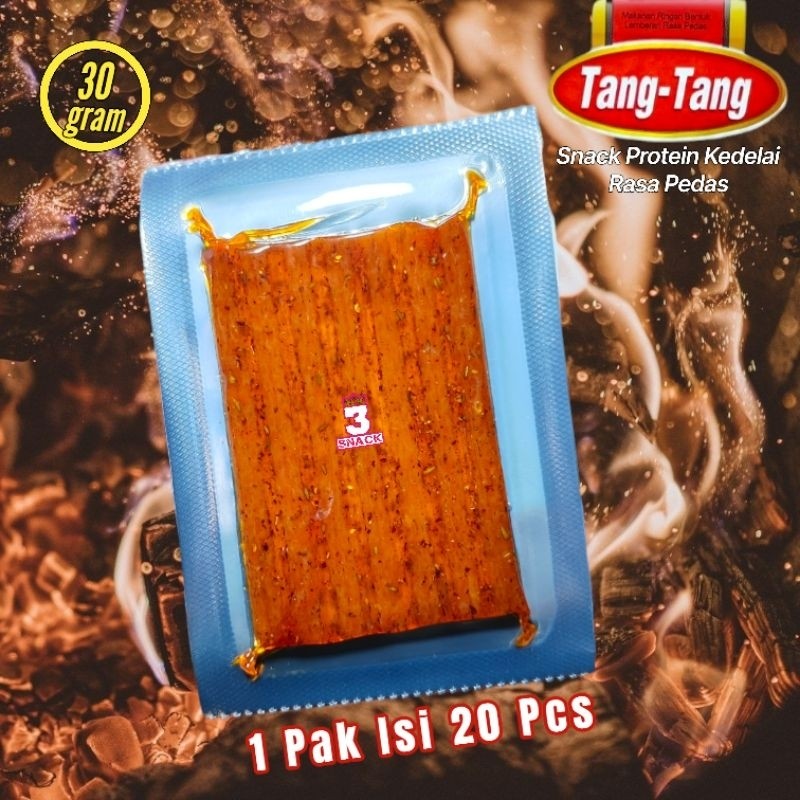 

1 Pak Tang Tang Snack Lembaran Pedas Isi 20 Pcs